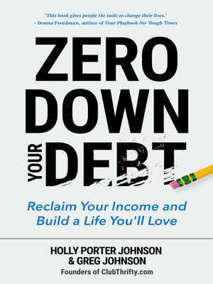 cover image of Zero Down Your Debt